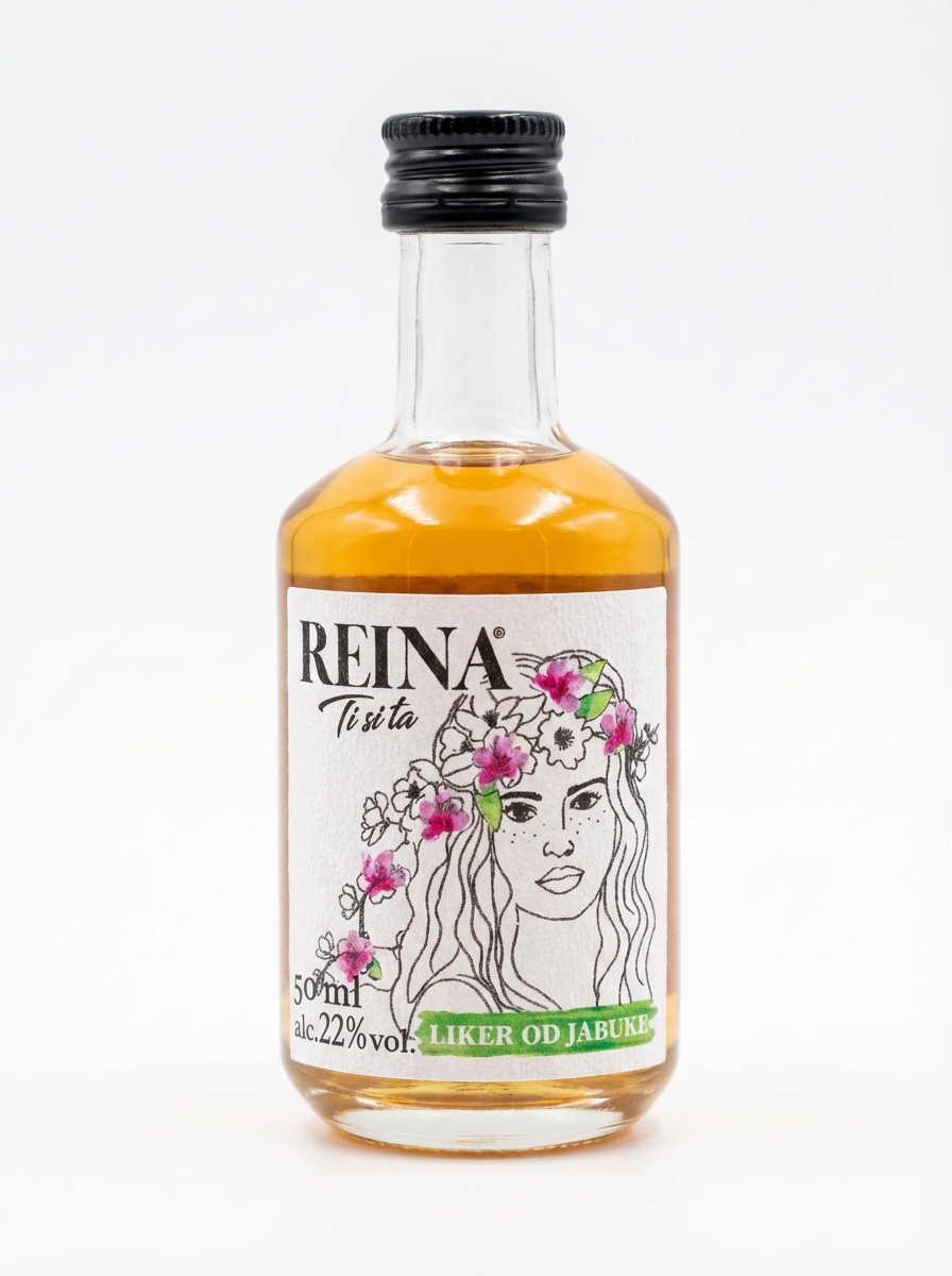 REINA Liker od Jabuke 50ml - Mini pakovanje